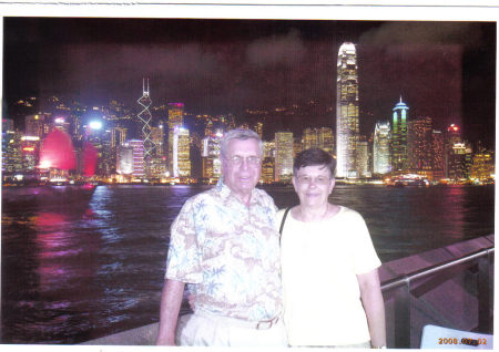 Larry & Carol in Hong Kong 2008
