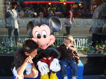 Gabriel, Mickey and Samuel