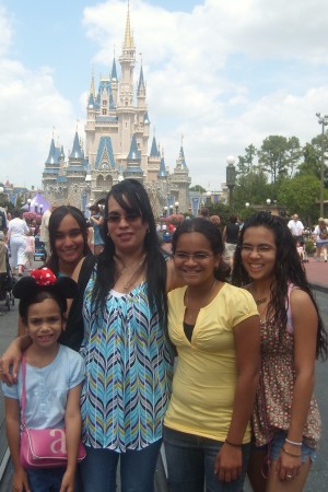 Us at The Magic Kingdom