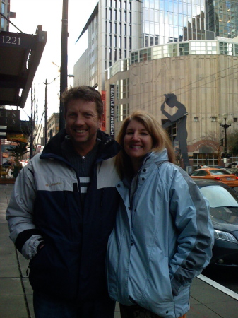 My husband and I in Seattle