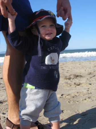 Logan at Beach