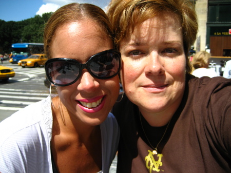 Me and Dorie, August 2008 NYC