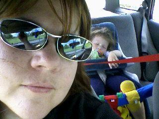 Me...with Kaidon Paige in the back seat