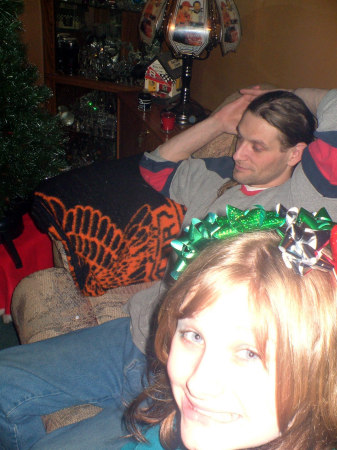 Chris and Angel, Christmas 2007
