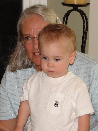 Grandson Ryder and me  Sept. 2008