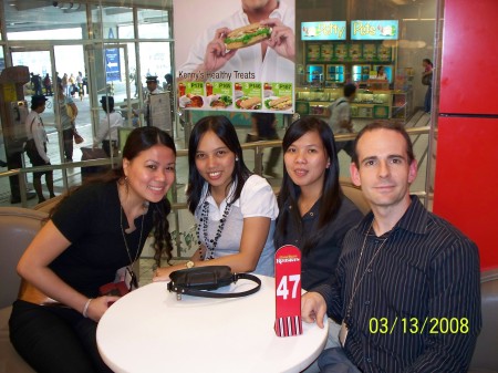 With members of the Manila PCS Team