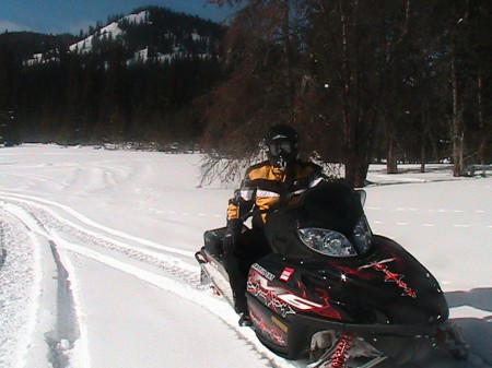 Snowmobing in Colorado