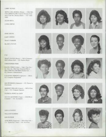 Josie Davis (Osuna) South Mountain High 1983