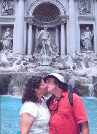 Theresa & Dennis Lavarini in Rome