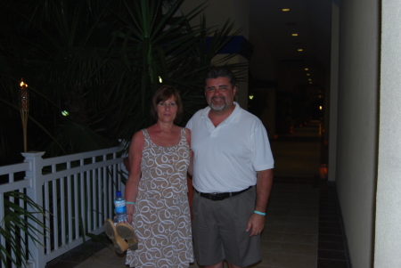 Catherine and I in St Kitts