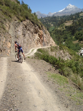 Typical trail/road in Peru