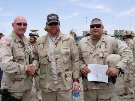 Dorman and Toby in Iraq - 2005