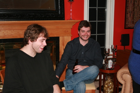Chris and Adam, Oct 2009