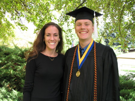 Jared's graduation magna cum laude from BYU