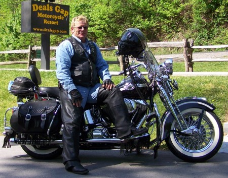 Me with my Haritage Springer at Deal's Gap