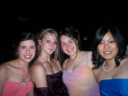 Cynthia, me, Natacha and Maiko!