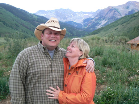 Tim and Jess in Aspen, Colorado