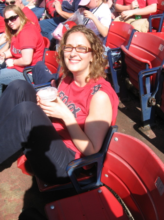 Eva at Fenway