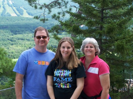 Kevin, daughter Melanie, and Me