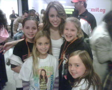 My niece Breanna (Tim's daughter) w/ Miley