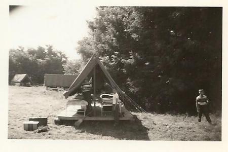 Camp Pahoka Typical Tent at Campsite