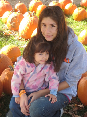 My1st born-Ariana and 3rd born-Lilliana