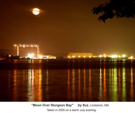 sturgeon bay moon 02-22-07