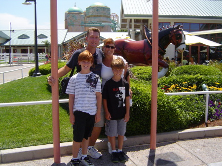 All of us at Sea World, CA 8/2008