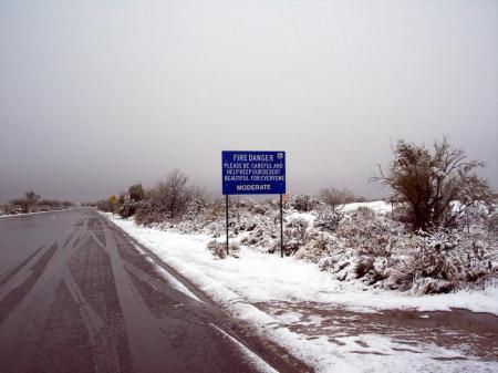 Snow in Arizona