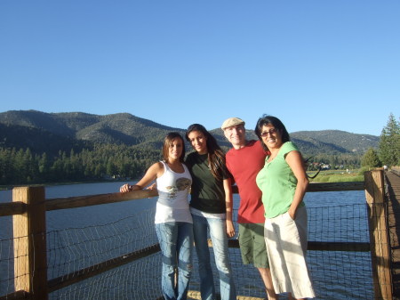 Family in Big Bear, Aug. 2008