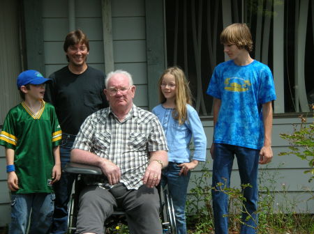 With Grandpa Bill