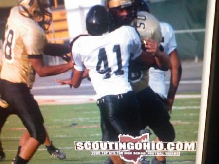 My Son out on the Field!