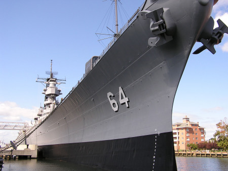 Battleship USS Wisconsin