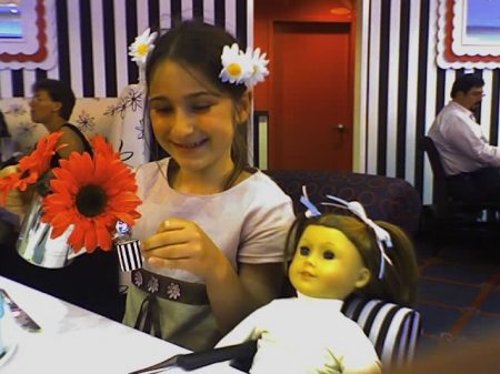 Sara at American Girl Store - NYC