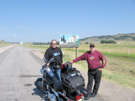 Wyoming Border Crossing