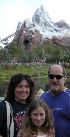 Tom, Alli & I at Disney's Animal Kingdom