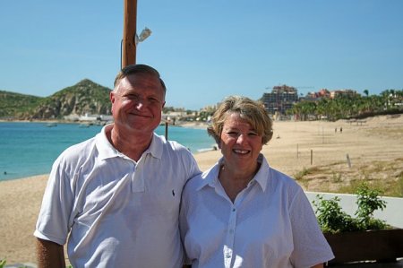 Sherry and I in Cabo San Lucas