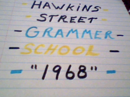 HAWKINS STREET GRAMMER SCHOOL GRAD. CLASS 1968