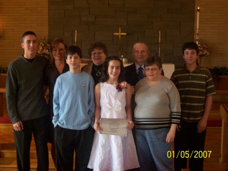daughters confirmation