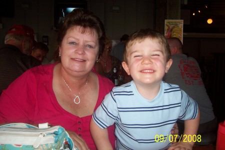 Me (Joan) & Payton (Grandson)