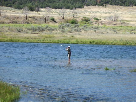 Fishing the Green river