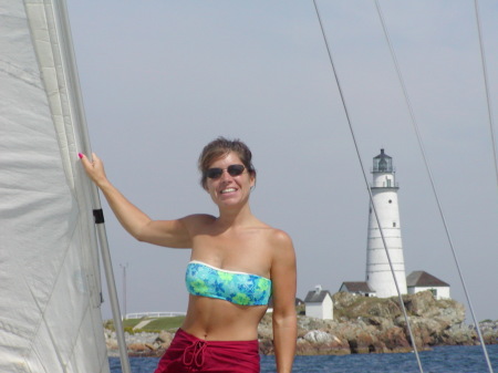 Boston Harbor - Sailing