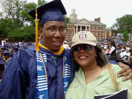 Everette Callaway and Mom