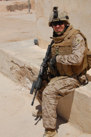 Kelly in Iraq 2008