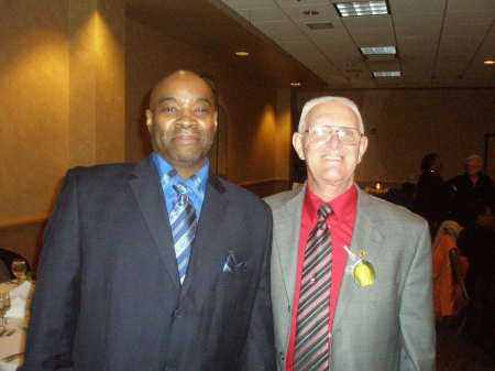 Mr.Crane and i at hall of fame dinner