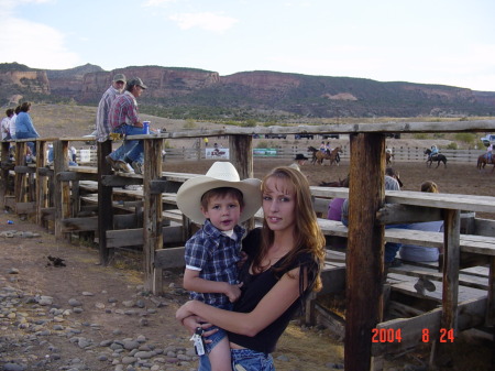 Me and my little cowboy 2004