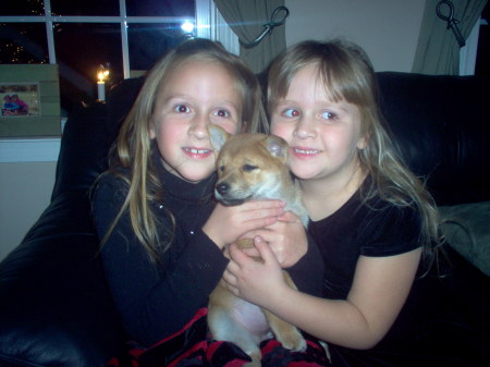 Caitlin, Cayla and Butterscotch