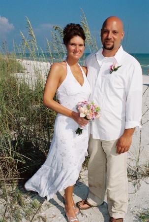 our beach wedding