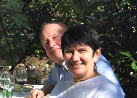 With husband, Gordon, in Croatia (2008)