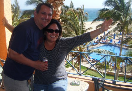 My husband and I in Cabo June 2008